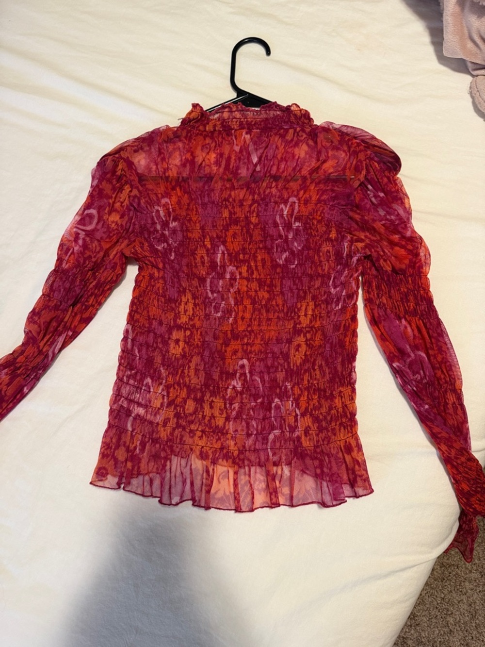 FREE PEOPLE WOMEN'S HELLO THERE FLORAL TOP, size medium